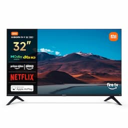 XIAOMI TV F 32, 32 Pulgadas (81 cm), HD, Smart TV, Fire OS7, Control por Voz Alexa, Dolby Audio, DTS Virtual:X, DTS-HD, Compatible con Apple AirPlay, 2025