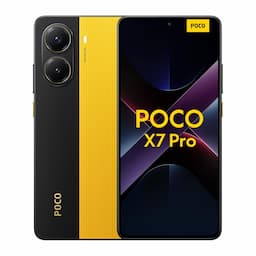 XIAOMI POCO X7 Pro - Smartphone de 12+512GB, Pantalla CrystalRes 1.5K 120Hz AMOLED, MediaTek Dimensity 8400-Ultra, Cámara de 50 MP, 90W HyperCharge, Cargador no Incluido, Amarillo (Versión ES)
